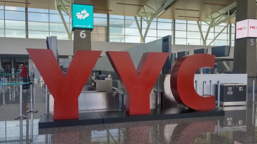 YYC Calgary international airport quarantine program